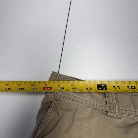 Vintage Polo Ralph Lauren Cargo Shirt Mens 34 (32x9.5) Beige - Picture 7 of 9